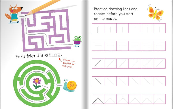 Activity Book : First Fun - Mazes