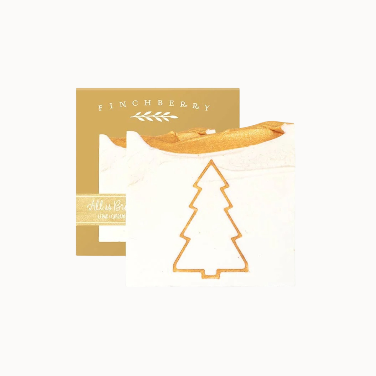 FinchBerry - All is Bright Stocking Stuffer Vegan Holiday Boxed Soap