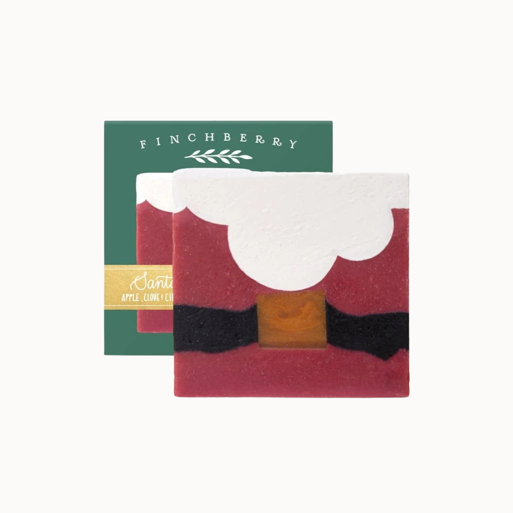 FinchBerry - Santa - Artisan Handmade Holiday Boxed Soap