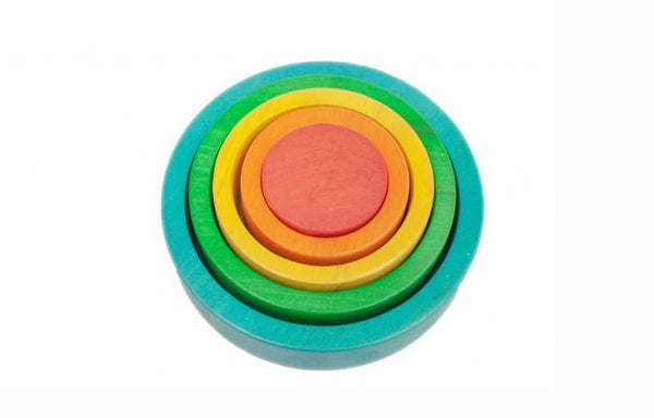 Q Toys - Natural Colored Stacking Bowls