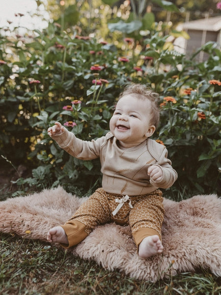 Ziwi Baby - Organic Baby & Toddler Pants - Honeycomb