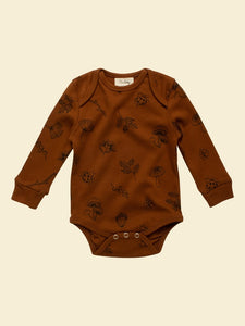 Organic Baby Long-sleeve Bodysuit - Nature Walk