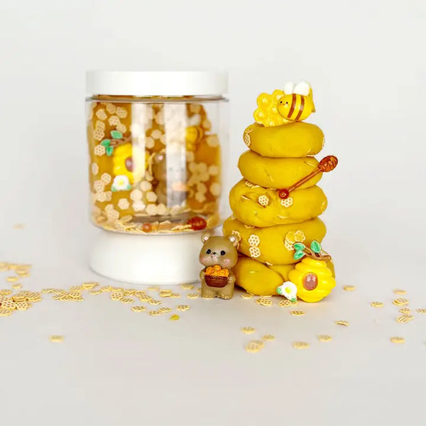 Earth Grown KidDoughs - Honey Bear Mini Dough To Go