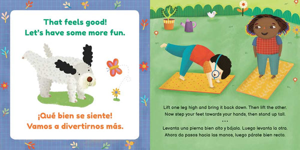 Niños yoga: Strong Puppy / Perrito fuerte Board Book