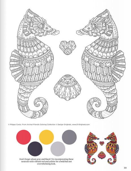 Coloring Book - Animal Friends