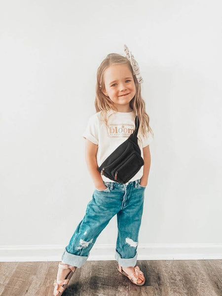 Toddler Belt Bag The Play Date Bag- Black