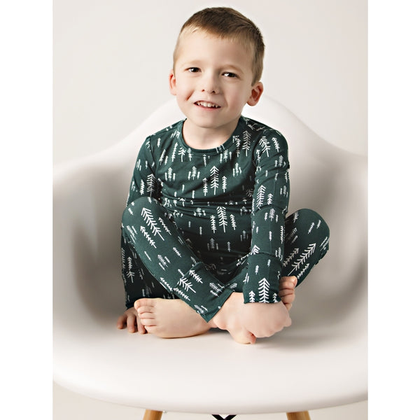 Toddler Bamboo Two-Piece Pajama Trees