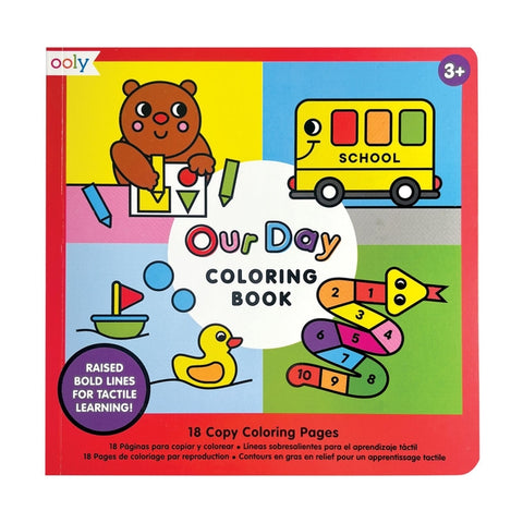Our Day Copy Coloring Book (7.8" X 7.8")