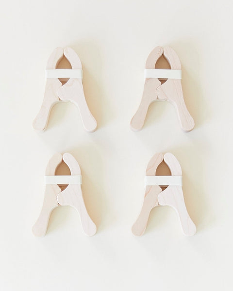 Sarah’s Silks - Wooden Playclips - Waldorf, Montessori Building Toy 1 Play Clip