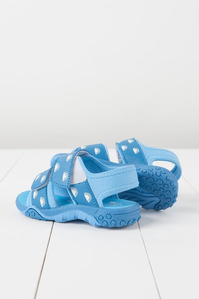Grass & Air - Kids Cornflower Blue Color-Changing Sandals