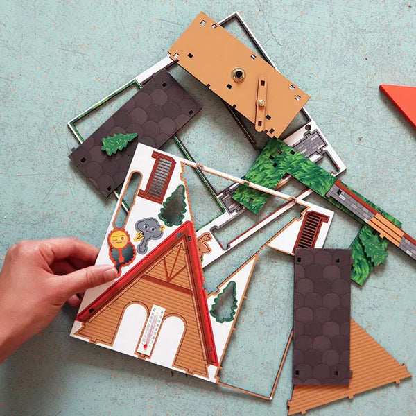 Kikkerland Design Inc - Make Your Own Weather House