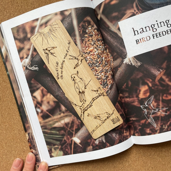 Your Wild Books - Wooden Bookmarks