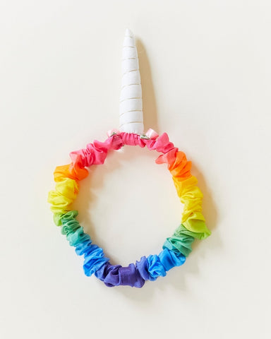 Rainbow Unicorn Headband - Natural Silk Dress Up