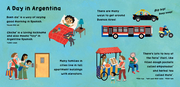 Barefoot Books - Our World: Argentina Board Book