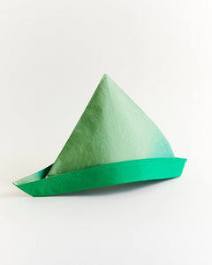 Peter Pan Hat - 100% Silk Cap For Dress-Up and Pretend Play