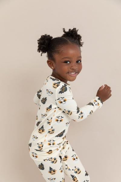 Kids Halloween Bamboo Pajamas - Boo Crew