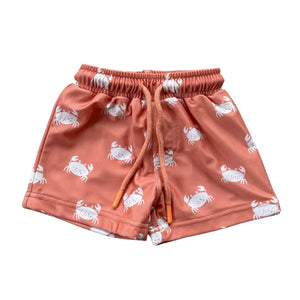 babysprouts clothing company - Swim Shorts Crab in Sunset