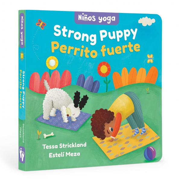 Niños yoga: Strong Puppy / Perrito fuerte Board Book