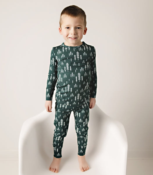 Toddler Bamboo Two-Piece Pajama Trees