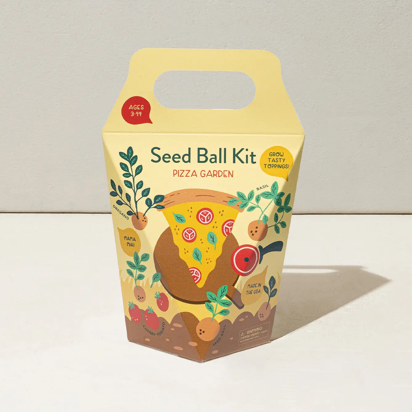 Modern Sprout - Diy Seed Ball Kit - Pizza