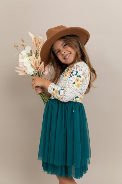 Bamboo Tulle Dress  - Willa - Fall Dress