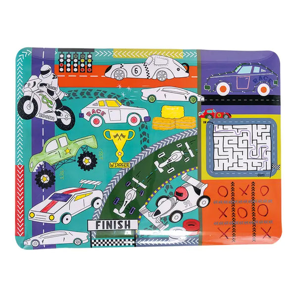 Floss and Rock - Cars Colouring Fun and Games Mat
