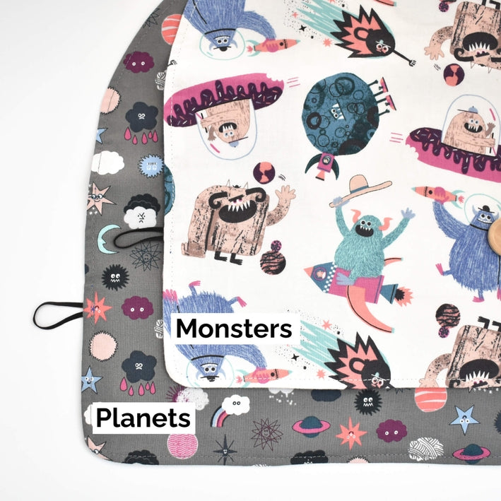 Rocket Ship Play Mat - Planets