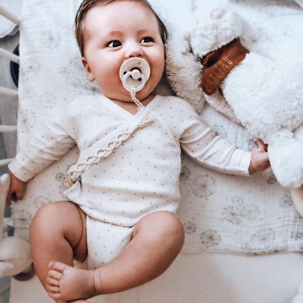 Honorine & Jean - Pacifier Clip (Natural Color) Wood Clip