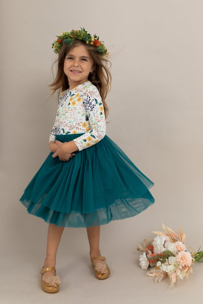 Bamboo Tulle Dress  - Willa - Fall Dress