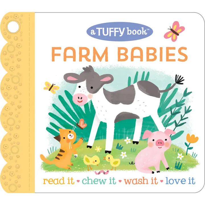 Cottage Door Press - Farm Babies (Tuffy Teether Indestructible Book)