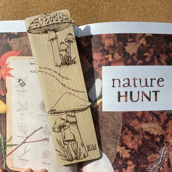 Your Wild Books - Wooden Bookmarks