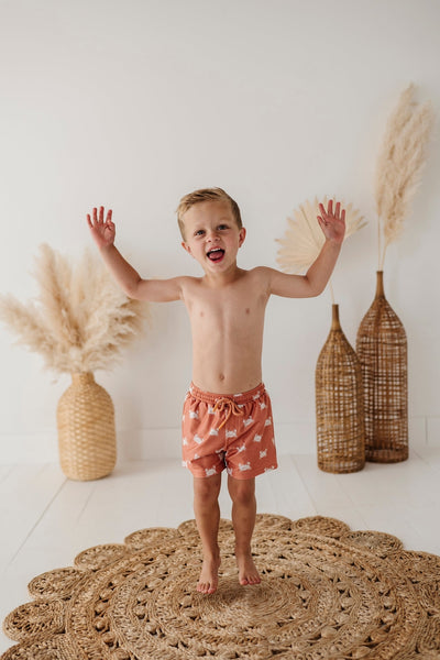 babysprouts clothing company - Swim Shorts Crab in Sunset