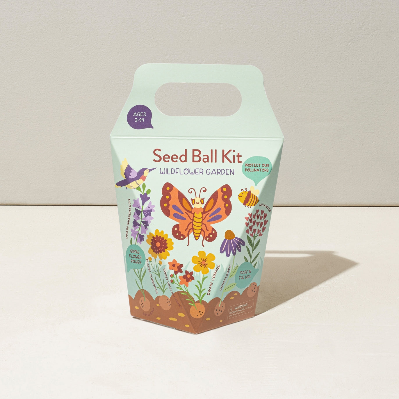 Modern Sprout - Diy Seed Ball Kit - Wildflower Garden