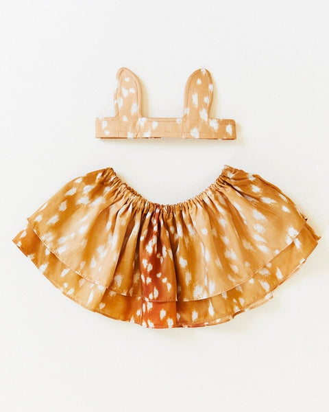 100% Silk Fawn Tutu - Dress-Up Play, Halloween Costume