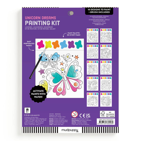Mudpuppy - Unicorn Dreams Painting Kit