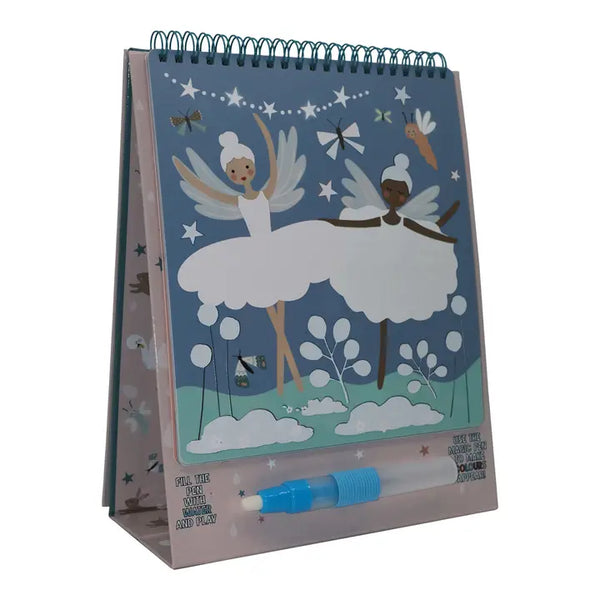 Floss and Rock - Magic Color Changing Watercard Easel and Pen - Enchanted