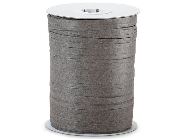 Wool Gray Paper Ribbon