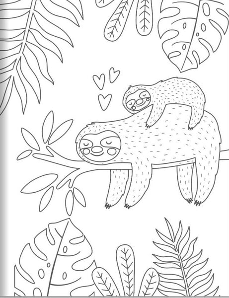 Coloring Book - Amazing Animals