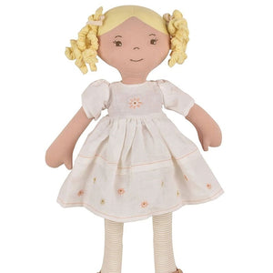 Priscy Doll in White Linen Dress/Display Box