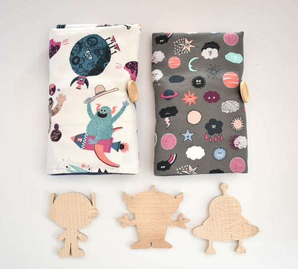 Rocket Ship Play Mat - Planets