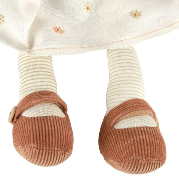 Priscy Doll in White Linen Dress/Display Box