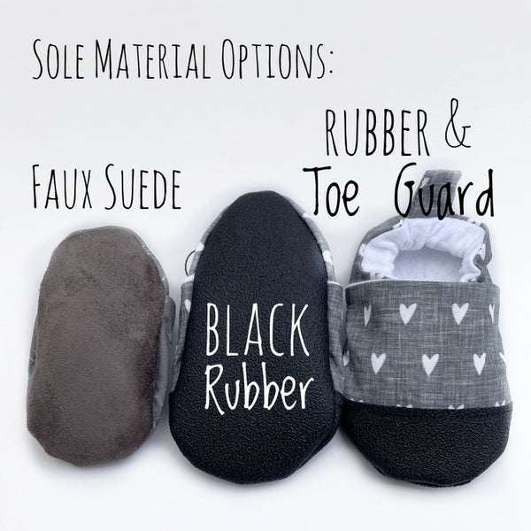 Woodland Baby Shoes Gray Faux Suede