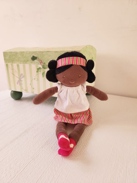 Tikiri Toys - Amy Doll with Black Hair