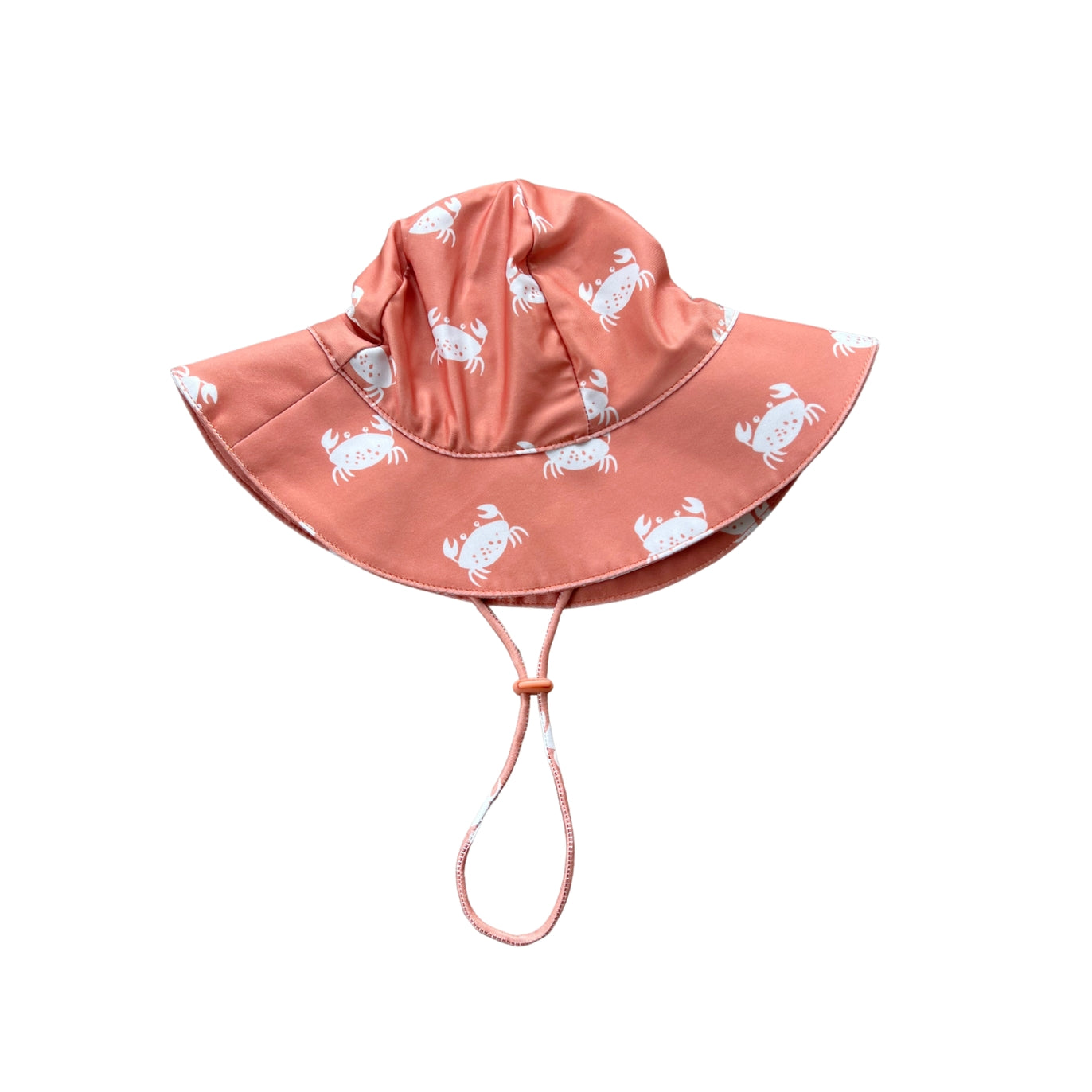 babysprouts clothing company - Baby Sun Hat - Crab in Sunset