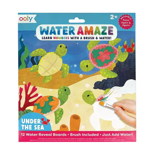 OOLY - Water Amaze Water Reveal Boards - Under the Sea (13 Pc Set)
