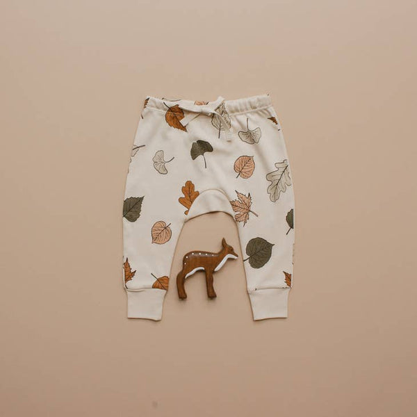 Organic Baby & Toddler Pants - Autumn Leaf