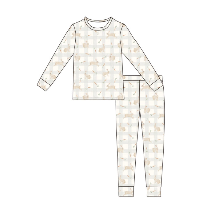 Emi Lei - Bamboo Two Piece Toddler Pajama Set - Thumper