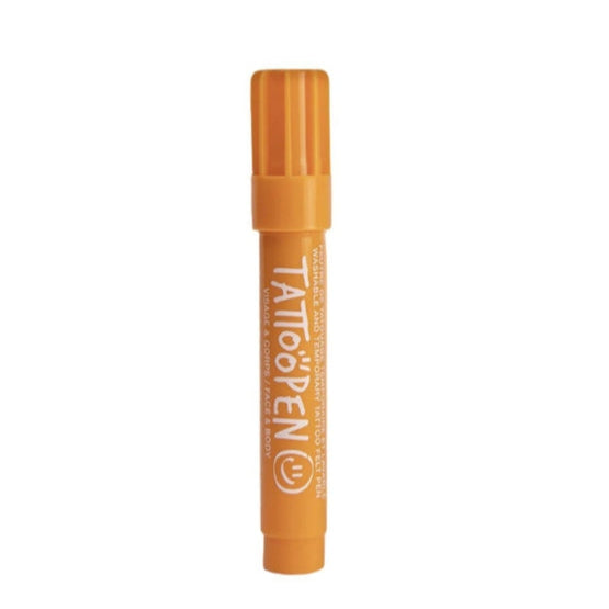 Nailmatic USA - Tattoo Pen For Kids - Orange