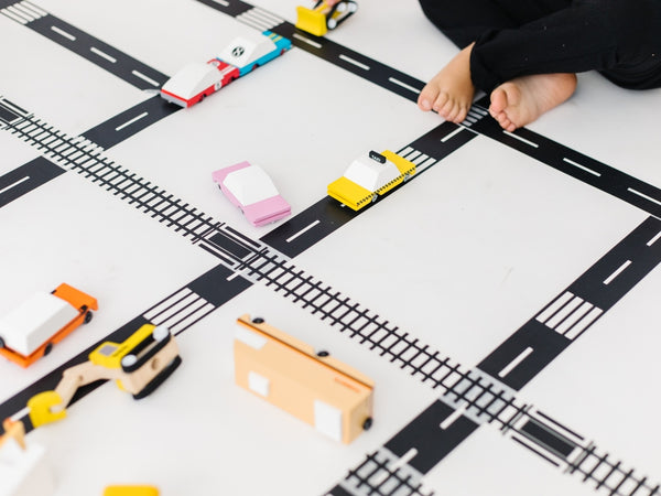Road and Track Tape - Train Tracks