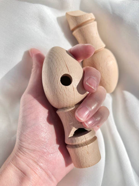 Handmade Wooden Bird Whistle toy musical Instrument for kid